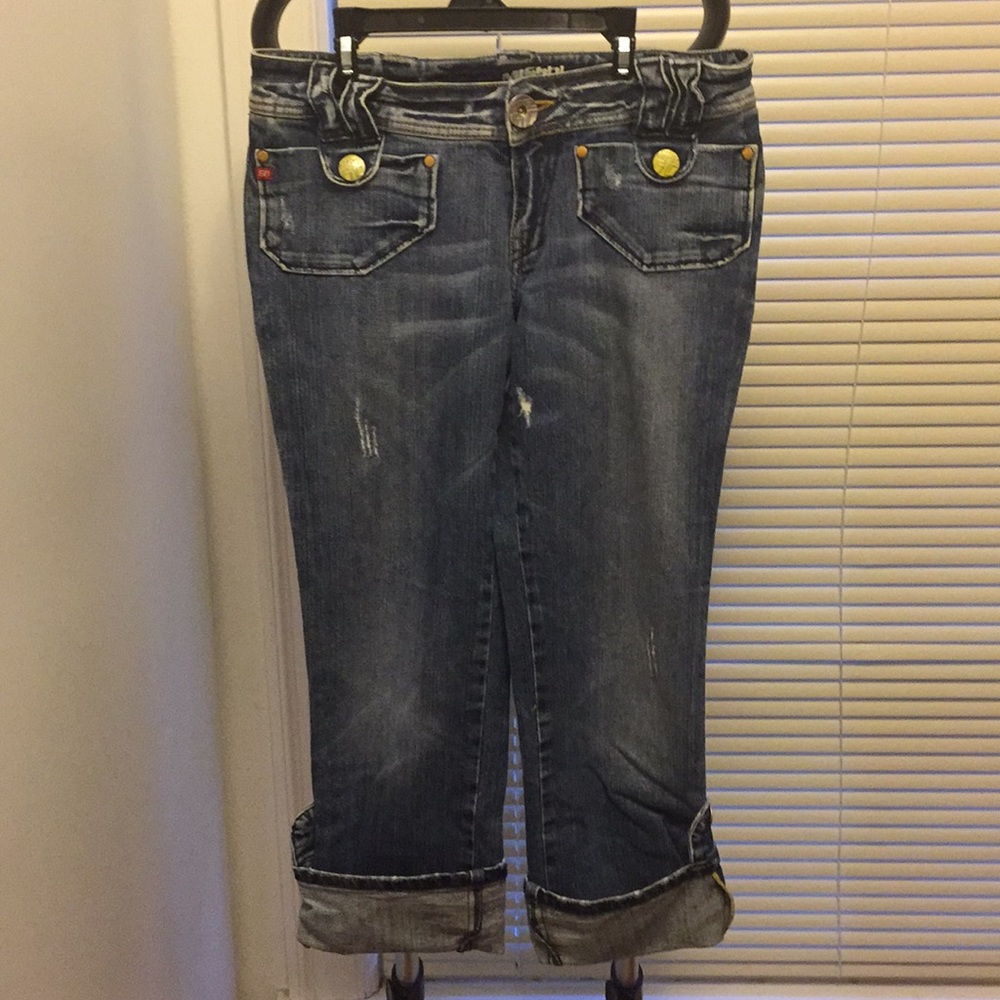 Cropped jeans